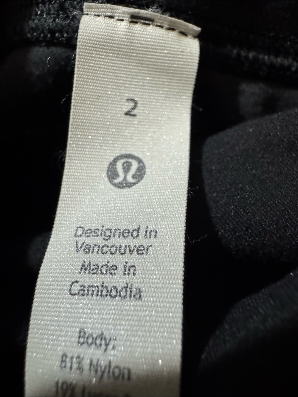 Lululemon Groove Super High Rise Flared Pant Nulu Black Size 2 Yoga Leggings - Picture 10 of 10